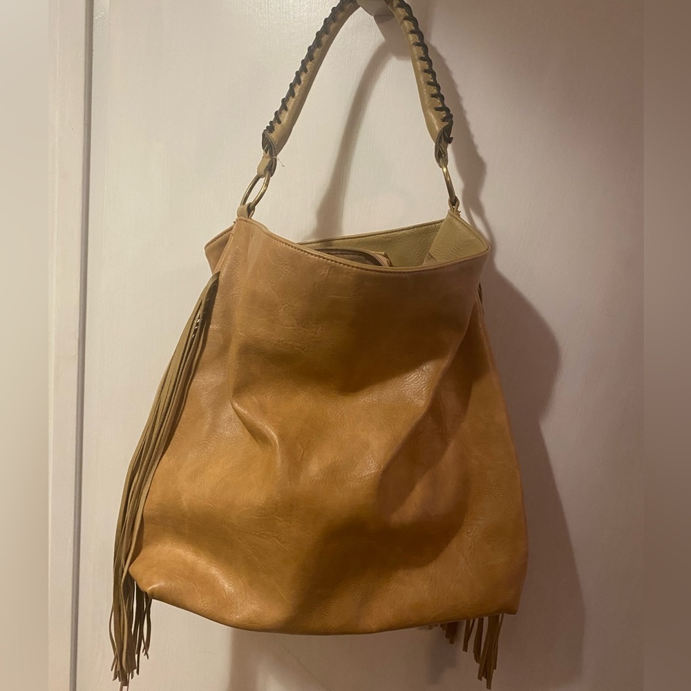 Leather Bucket Purse